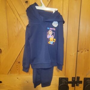 Ms Rachel Toddler  Hoodie and Pants Set Nwot 3t Unisex